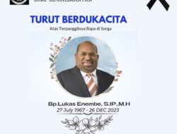 Mahasiswa Papua se Kalimantan Berduka : Selamat Jalan Lukas Enembe, Bapak Peradaban Papua