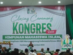 Tutup Kongres HMI ke-32 di Pontianak, Bahlil Ajak Kader Kembali ke Nilai Dasar Perjuangan (NDP) HMI