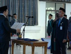 Bupati HST Lantik Kepala Dinas Dukcapil Tersendiri