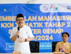 Dengan Program KKN, Mahasiswa UIN Antasari Belajar Sekolah Kehidupan