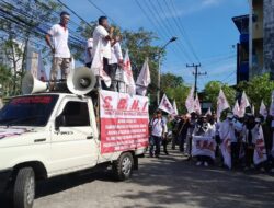 Lambat Tangani Kasus Ketenagakerjaan, Serikat Buruh Gelar Aksi di Kantor Disnakertans Kalsel