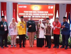 Acil Odah Pendaftar Pertama Bakal Calon Gubernur Kalsel ke KPU