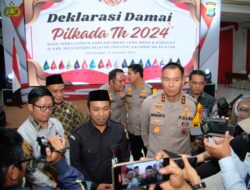 Road Tour Deklarasi Damai Polda Kalsel: Irjen Pol Winarto Harapkan Suasana Pilkada 2024 Tetap Damai dan Sejuk