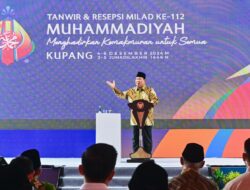 Milad ke-112, Presiden Prabowo Apresiasi Peranan Muhammadiyah dalam Membangun Bangsa