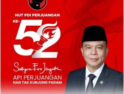 Gerindra Ucapkan Selamat HUT ke-52 PDIP, Sufmi Dasco: Bersama Berjuang untuk Indonesia Raya