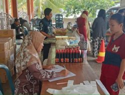 Antusias Warga Desa Lumpangi Sambut Pasar Murah Jelang Ramadan