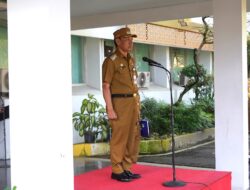 Wabup HSS Pimpin Apel Gabungan, Serahkan Kendaraan Operasional untuk Satpol PP, Satlinmas, dan Damkar