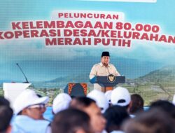 Gerakan Nasional Koperasi Merah Putih Resmi Dimulai, Prabowo Tekankan Ekonomi Rakyat