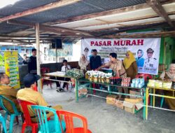 Sekda HSS Tinjau Pasar Murah di Desa Kayu Abang untuk Kendalikan Inflasi