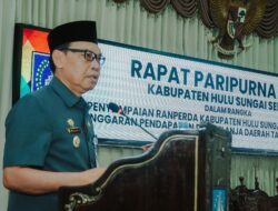 Pemkab HSS Sampaikan Ranperda APBD 2026 ke DPRD dalam Rapat Paripurna