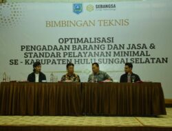 Wabup HSS Harapkan Bimtek Pengadaan dan SPM Tingkatkan Kualitas Layanan Desa