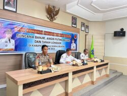 Rapat Koordinasi Kesiapsiagaan Bencana, Pemkab HSS Mantapkan Langkah Antisipasi Musim Hujan