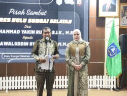 Bupati HSS Hadiri Pisah Sambut Kapolres, Tegaskan Pentingnya Sinergi Jaga Kamtibmas
