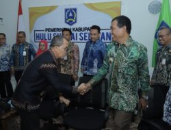 Bupati HSS Ikuti Rakor Nasional Bahas Integrasi Data Program Makan Bergizi Gratis