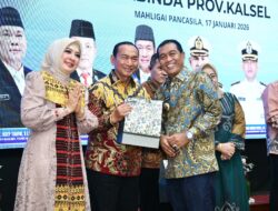 Bupati HSS Hadiri Pisah Sambut Sejumlah Pimpinan Strategis di Kalimantan Selatan