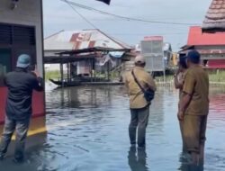 Dinas Pendidikan HST Tinjau Sekolah Terdampak Banjir di Labuan Amas Utara