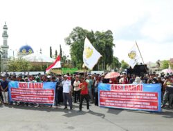 DADMB HSU Gelar Aksi Damai, Sampaikan Dukungan dan Aspirasi di Tiga Lembaga