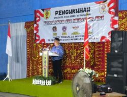 Bupati HST Hadiri Pengukuhan Balakar 654 Murakata, Tegaskan Peran Vital Relawan Pemadam Kebakaran