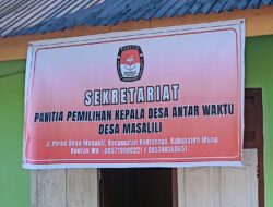 PPKD Masalili Resmi Umumkan Hasil Verifikasi Berkas Bakal Calon Kades Antar Waktu