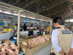 Satgas Saber Polres Balangan Sidak Pasar Modern Adaro, Pastikan Harga dan Kualitas Pangan Stabil