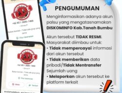 Waspada Modus Penipuan Catut Nama Diskominfo Tanah Bumbu, Sasar Pelaku Usaha Katering