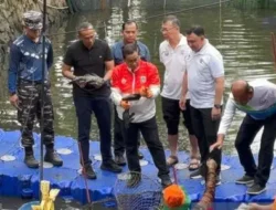Gubernur Pramono Tinjau Penangkapan Ikan Sapu-sapu di Kelapa Gading