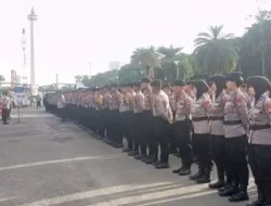 1.031 Personel Gabungan Amankan Aksi Solidaritas BEM UI di Mahkamah Konstitusi