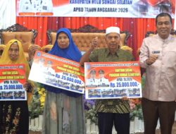 122 Keluarga di HSS Terima Bantuan Rumah Sejahtera, Bupati Tegaskan Larangan Pinjol bagi Penerima Bansos