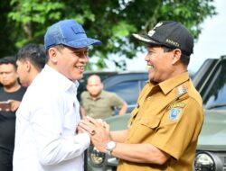 Kunjungan Wamenko Pangan ke HSS, Bupati Syafrudin Noor Paparkan Kesiapan Program KSPEAN