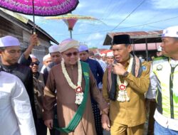 Ribuan Jamaah Hadiri Haul Datu Bajayau, Wabup HSS Tinjau Proyek Jalan Bajayau-Sawaja