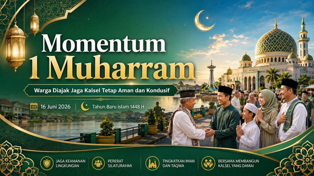 Jaga Keamanan pada Momentum 1 Muharram 1448 H di Kalsel