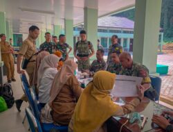 Dinas Kesehatan HSS Gelar Cek Kesehatan Gratis di Yonif TP 829/BA, Dorong Deteksi Dini Penyakit