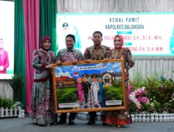 Bupati Balangan Apresiasi Sinergi AKBP Yulianor Abdi, Sambut Kapolres Baru AKBP Arif Mansyur