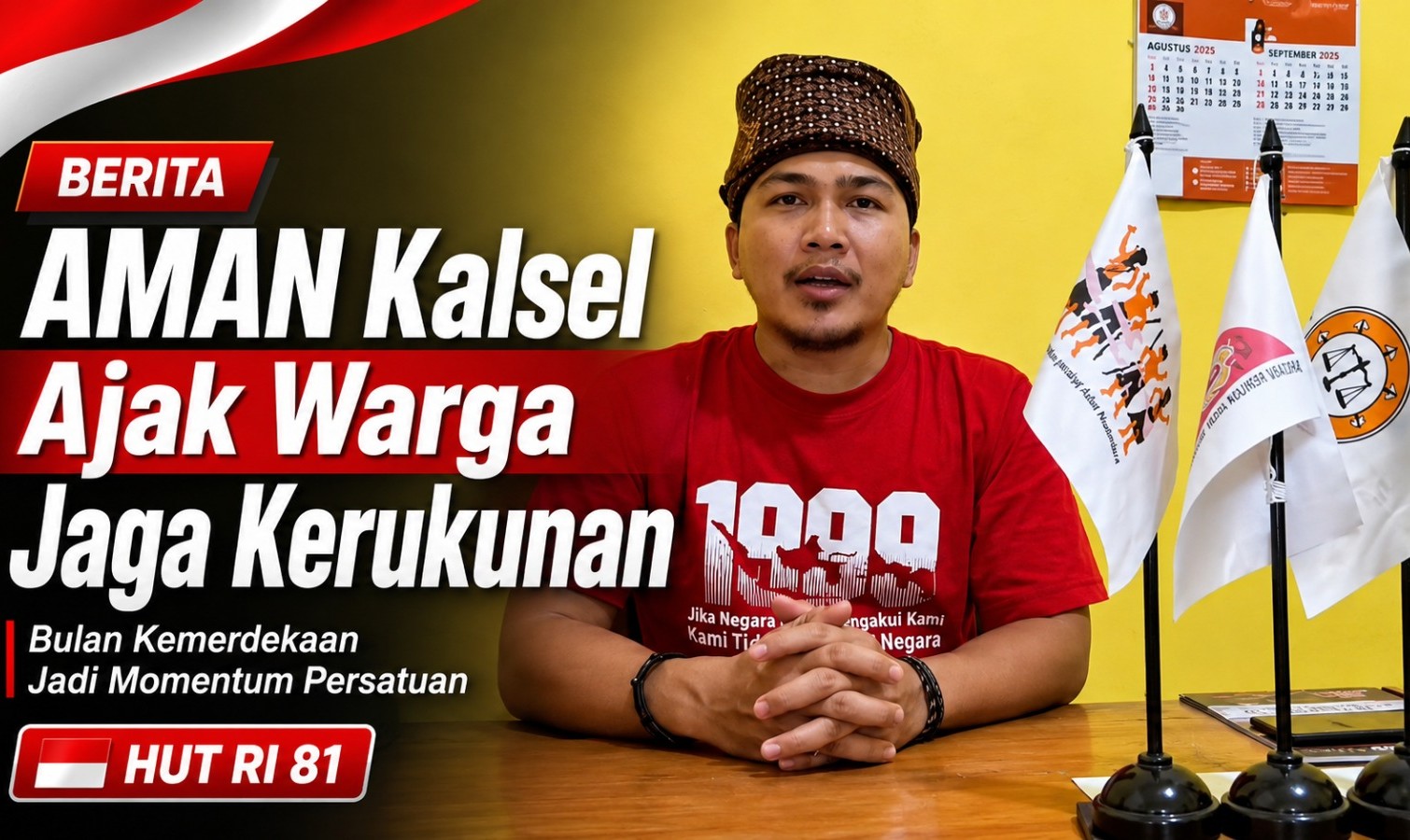 AMAN Kalsel Serukan jaga perdamaian