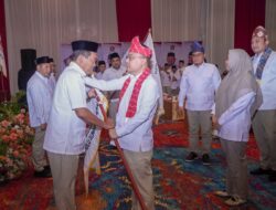 Bupati HSS Syafrudin Noor Dikukuhkan Jadi Ketua DPC Partai Gerindra HSS