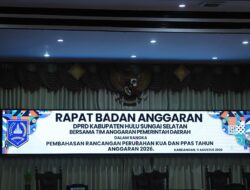 Pemkab HSS dan DPRD Bahas Perubahan KUA-PPAS APBD 2026