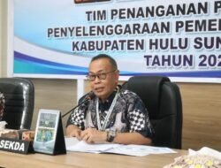 Sekda HSS Pimpin Rakoor Penanganan Pengaduan Pemda