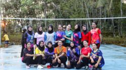 Lapangan Voli Program Bupati Andi Rudi Latif Jadi Pusat Aktivitas Warga Desa Madu Retno