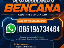 BPBD Balangan Aktifkan Call Center Kedaruratan 24 Jam via WhatsApp