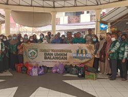 ASN Bapperida Balangan Serbu Pasar Paringin, Belanja Cil Dongkrak Omzet Pedagang