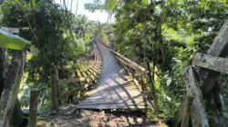 Pemkab Balangan Pastikan Jembatan Gantung Hujan Mas Direhabilitasi Tahun Ini