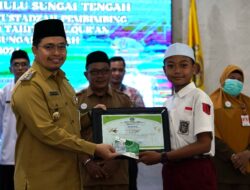 Bupati HST Silaturahmi Bersama Ratusan Penerima Beasiswa Tahfidz Quran