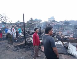 Kebakaran di Sungai Danau, 21 Rumah Hangus, 1 Meninggal Dunia
