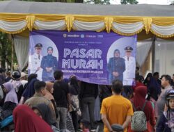 Inflasi Bulan Januari Tinggi, Pemkab HST Gelar Pasar Murah