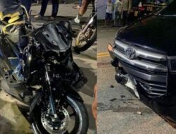 Tabrak Mobil, Pengendara Motor Berstatus Pelajar di Balikpapan Tewas