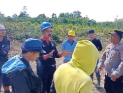 Petani Sawit Pantai Lango Diamankan Polda Kaltim di Lahan IKN