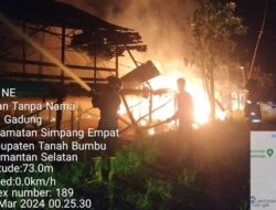 Kandang Ayam Terbakar, Kerugian Capai 80 Juta Rupiah
