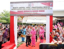 Peringati Hari Bhayangkar ke-78, Akpol 1992 Pratisara Wirya Gelar Bakti Sosial dan Kesehatan di Kalimantan Selatan