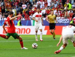 Tampil Kompak, Portugal Unggul 2-0 atas Turki di Babak Pertama Piala Eropa 2024
