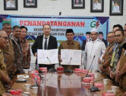 Wujudkan Bendungan Kusan, Pemkab Tanah Bumbu Tandatangani MoU dengan Investor Cina